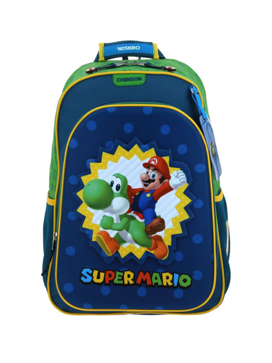 [MB70626-9] Mochila Chenson Mario Bros Yoshi Sploshi