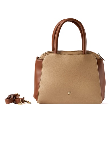 [LB2510CAFE] Bolso LB Tipo Satchel Aylen Café