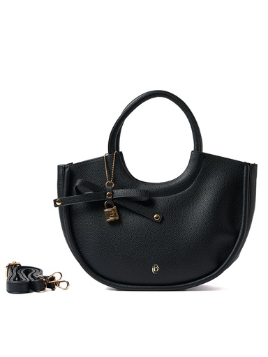 [LB2522NEGRO] Bolso LB Tipo Baguette Julia Negro