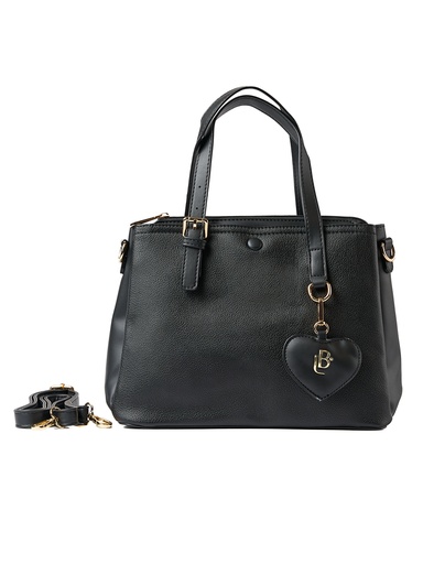 [LB2524NEGRO] Bolso LB Tipo Satchel Lucia Negro