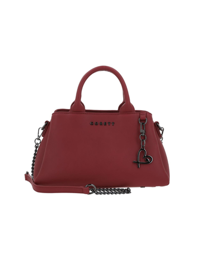 [GF25109-R] Bolso Satchel Rojo Gorett Cipher 