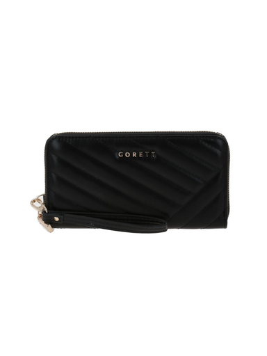 [GF25111-3] Billetera Gorétt Camila Negro
