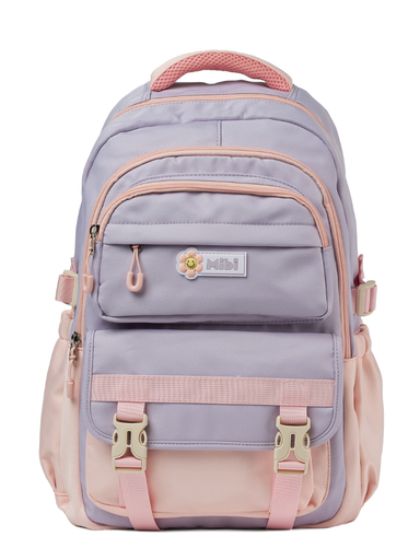 [MI-G015] Mochila Mibi Isa Lila/Rosado