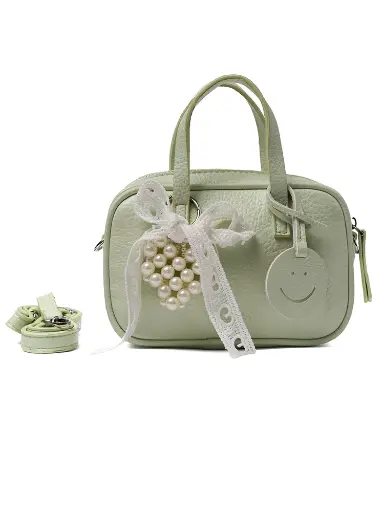 [MAD-0001-GR] Bolso Bandolero Madelin Joy Y Pearl Aqua