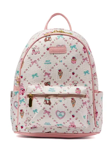 [MAD-0002-WH] Bolso Madelin Tipo Mochila Doll House