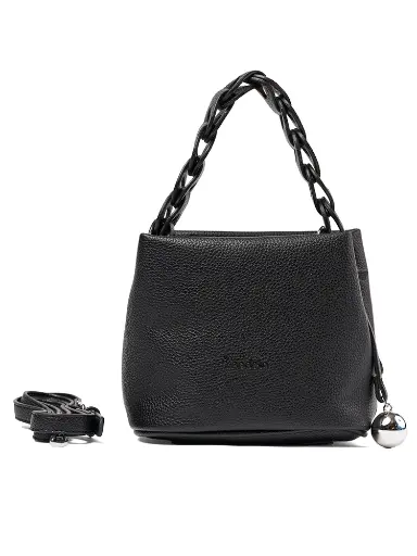 [MAD-3660-BK] Bolso Madelin Tipo Tote Gabriela Negro