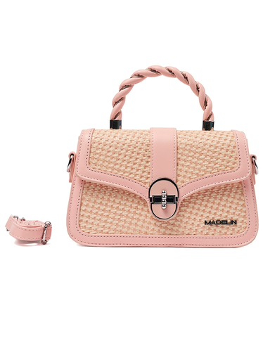 [MAD-5522-PK] Bolso Tipo Bandolero Madelin Secret Rosa