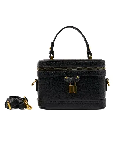 [MAD-5703-BK] Bolso Madelin Tipo Bandolero Estela Negro