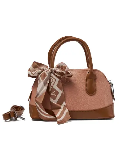 [MAD-6359-PK] Bolso Madelin Tipo Bandolero Bowling Rosa