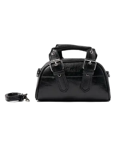 [MAD-BGZ-821-BK] Bolso Madelin Tipo Bandolero Tracy Negro