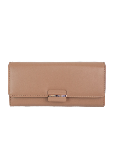 [MAD-T5601-178-BR] Billetera Grande Madelin Para Mujer Amara Camel