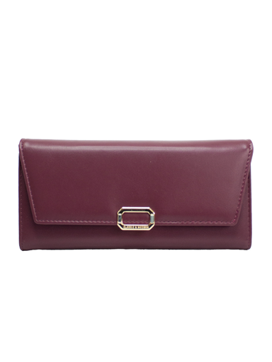[MAD-T5601-197-RE] Billetera Madelin Grande Para Dama Rubi Tinto