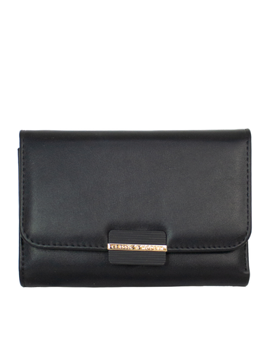 [MAD-T6223-086-BK] Billetera Madelin Mediana Para Mujer Karla Negro
