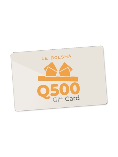 Gift Card Online Q500.00