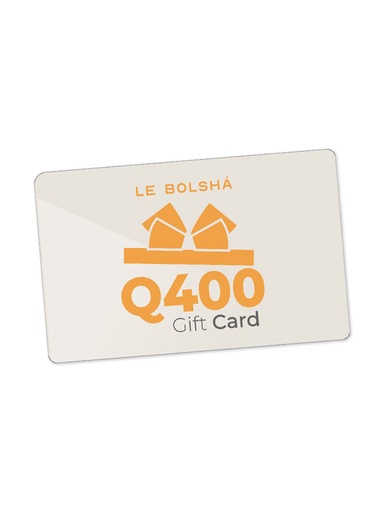 Gift Card Online Q400.00