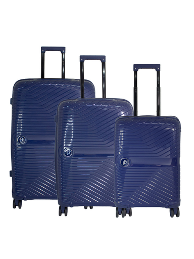 [LBTR3-DARK NAVY] Set De Maletas LB Oser Azul Oscuro