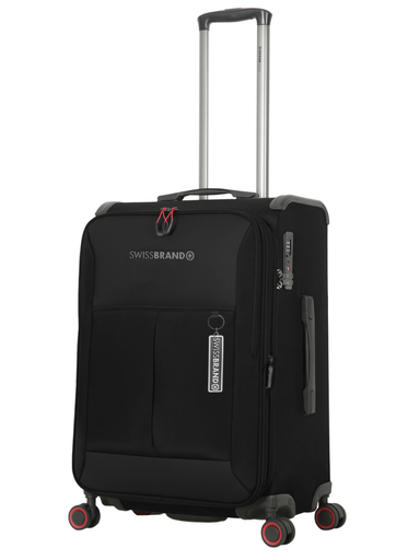 [E112188-000S] Maleta Swissbrand Aura Black 20"