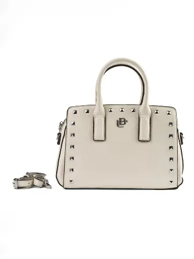 [LB184534HIE] Bolso LB Tipo Satchel Genoveva Blanco