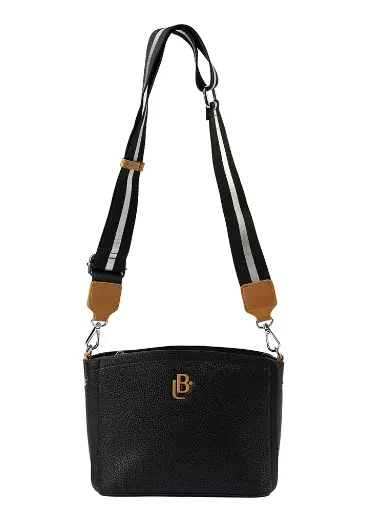 [LB184535NEG] Bolso LB Tipo Bandolera Harper Negro
