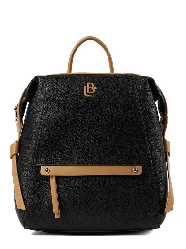 [LB184537NEG] Bolso LB Tipo Mochila Sophie Negro