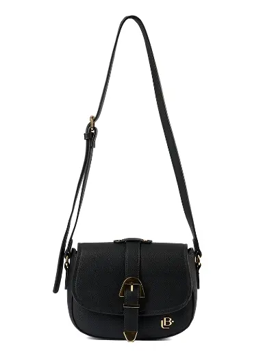 [LB184560NEG] Bolso LB Tipo Bandolera Greta Negro