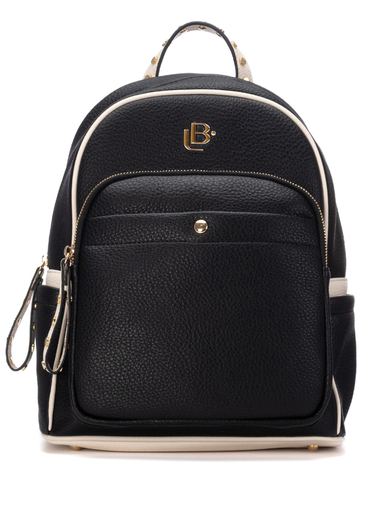 [LB184589NEG] Bolso LB Tipo Mochila Diana Negro