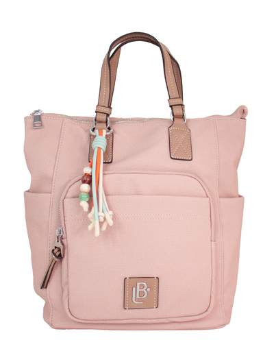 [LB184621NUD] Bolso LB Tipo Mochila Cecia Rosa