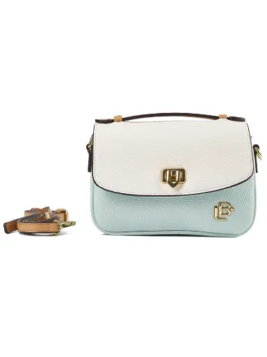 [LB184624CEL] Bolso LB Tipo Bandolera Heritage Celeste