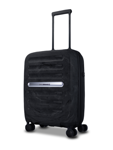[E111187-000/20] Maleta Swissbrand Marble Black 20"
