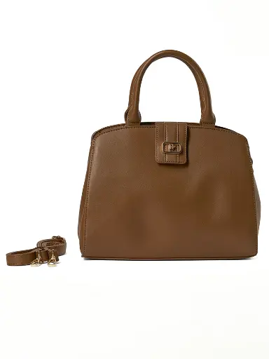 [LB2614-MO] Bolso LB Tipo Satchel Jazmin Mocca