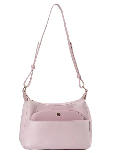 [LB2617-LIL] Bolso LB Tipo Hobo Caeli Lila