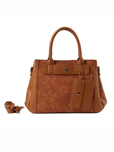 [LB2619-CO] Bolso LB Tipo Satchel Dina Café