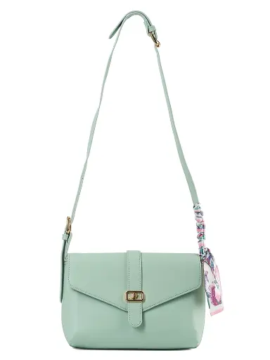 [LB2620-MI] Bolso LB Tipo Bandolero Suzeth Verde Aqua
