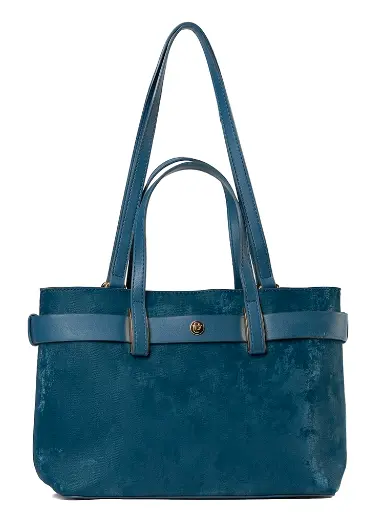 [LB2621-TEAL] Bolso Tipo Tote LB Carola Azul