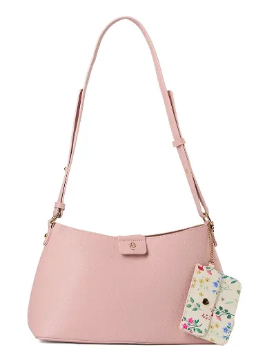 [LB2624-PK] Bolso LB Tipo Bandolera Crous Rosa