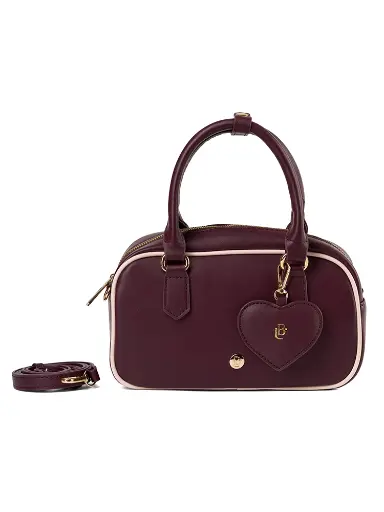 [LB2629-BRN] Bolso LB Tipo Bandolera Joanne Burdeos