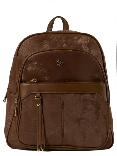 [LB2631-BRN] Bolso LB Tipo Mochila Colección Jules Café