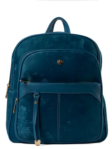 [LB2631-TEAL] Bolso LB Tipo Mochila Colección Jules Verde Azulado
