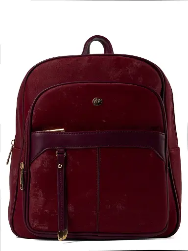 [LB2631-WI] Bolso LB Tipo Mochila Colección Jules Tinto