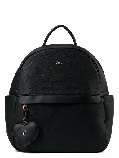 [LB2632-BK] Bolso LB Tipo Mochila Siena Negro