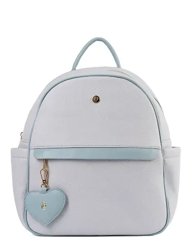 [LB2632-CEL] Bolso LB Tipo Mochila Siena Celeste
