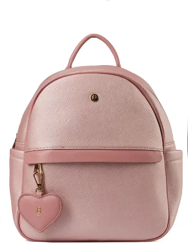 [LB2632-PK] Bolso LB Tipo Mochila Siena Rosado