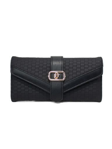 [LBW2612BK] Billetera Grande LB Para Mujer Mayana Negro