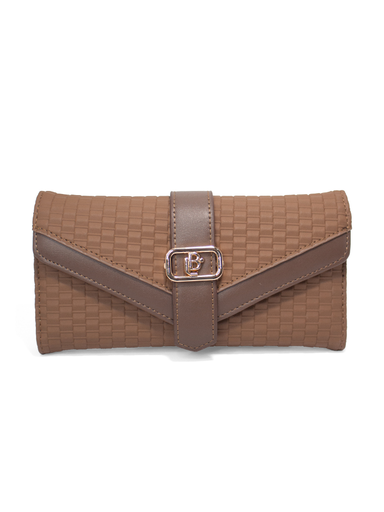 [LBW2612MOC] Billetera Grande LB Para Mujer Mayana Café