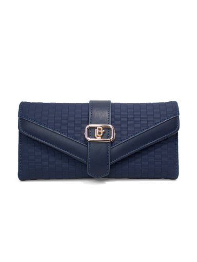 [LBW2612NAV] Billetera Grande LB Para Mujer Mayana Azul