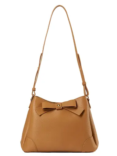 [LB2613-CAM] Bolso LB Tipo Bandolero Karl Camel