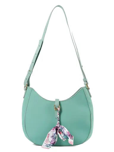 [LB2625-AQ] Bolso LB Tipo Baguette Alejandra Aqua