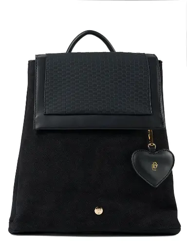 [LB2635-BK] Bolso LB Tipo Mochila Colección Sady Negro 