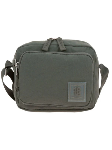 [1866551-A] Bolso Tipo Bandolero Gris 1818 Zlip
