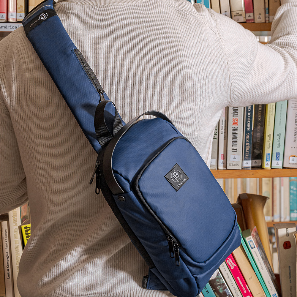 Bolso De Espalda LB Universe Axis Navy